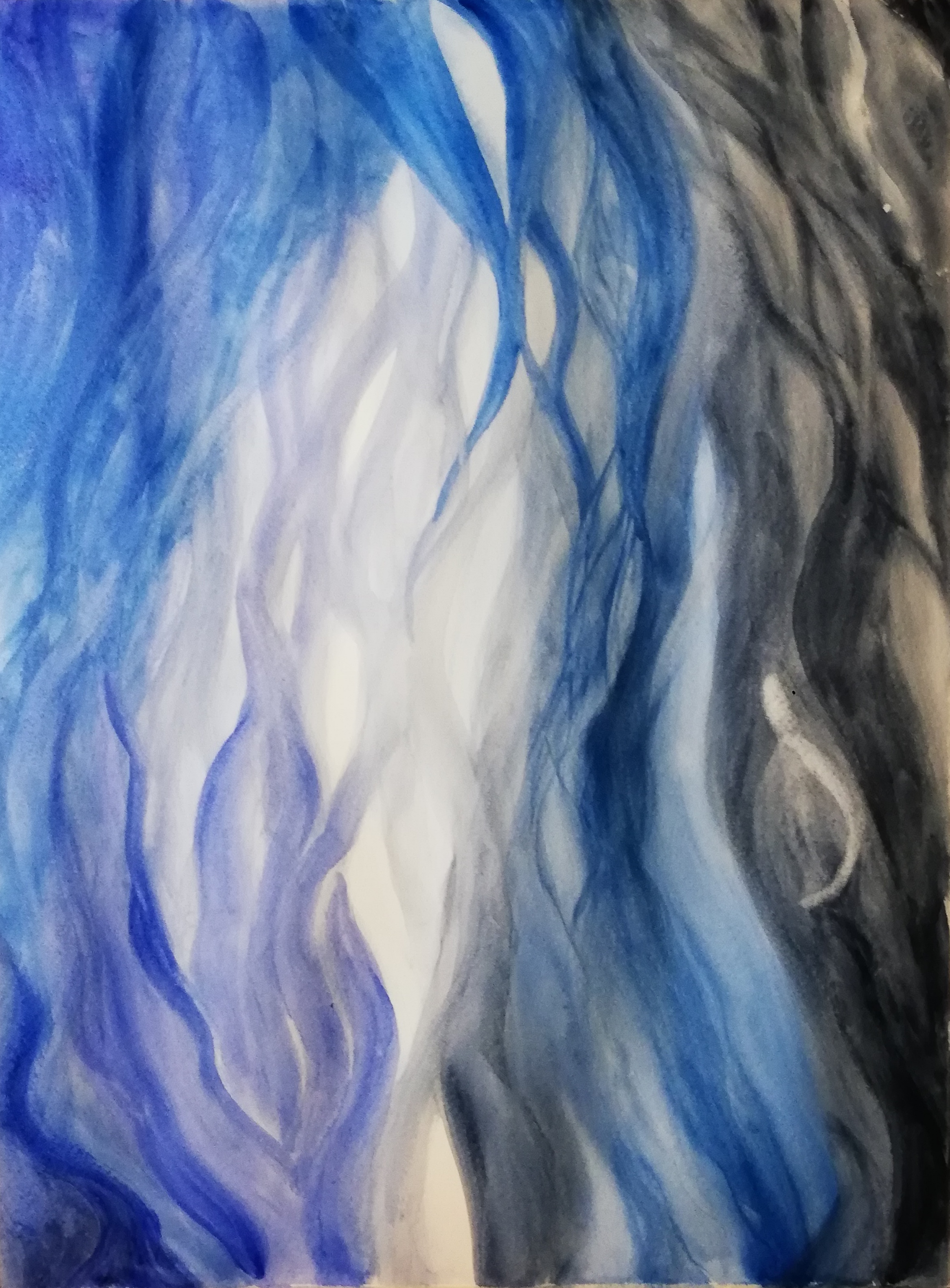 Acuarela El escondite